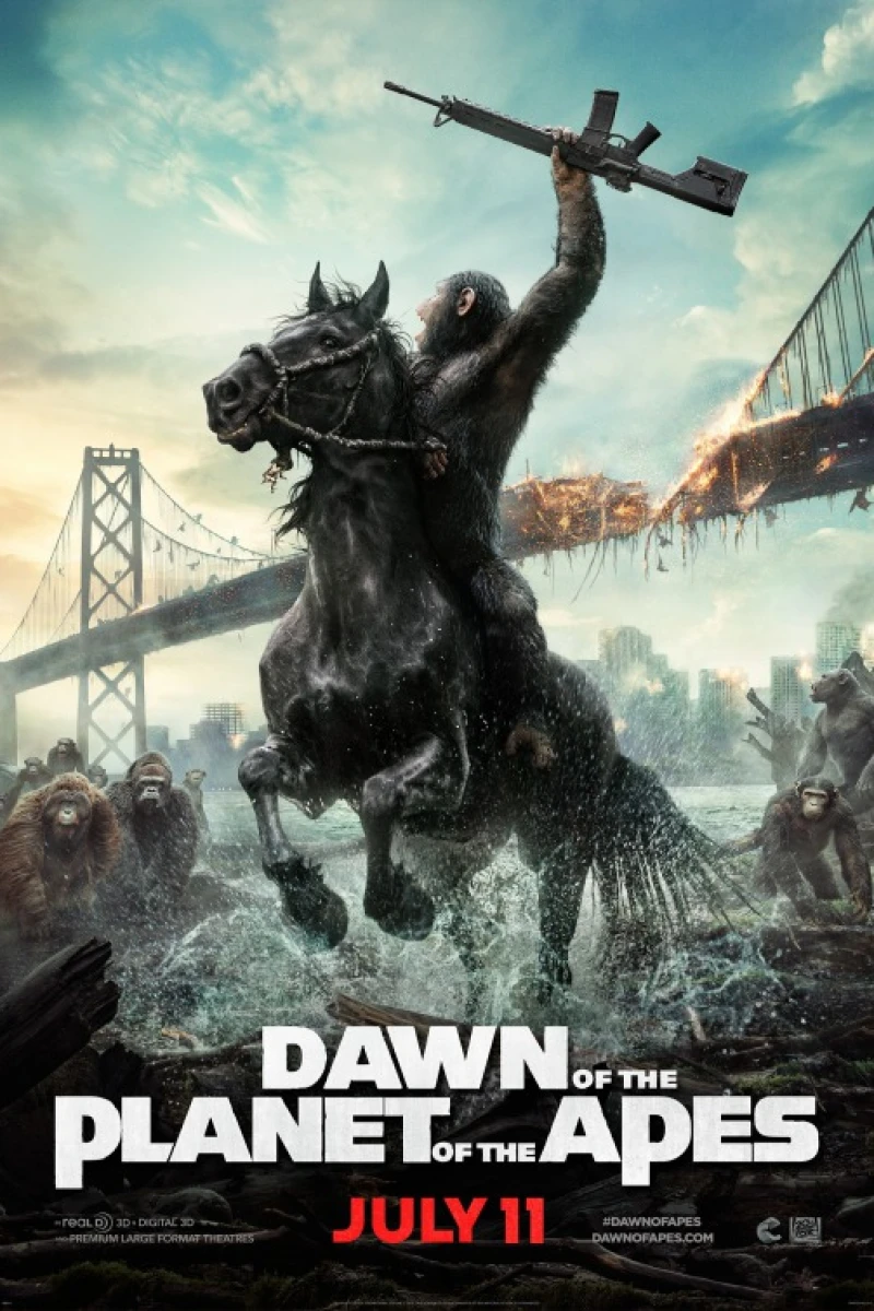 Dawn of the Planet of the Apes Plakat