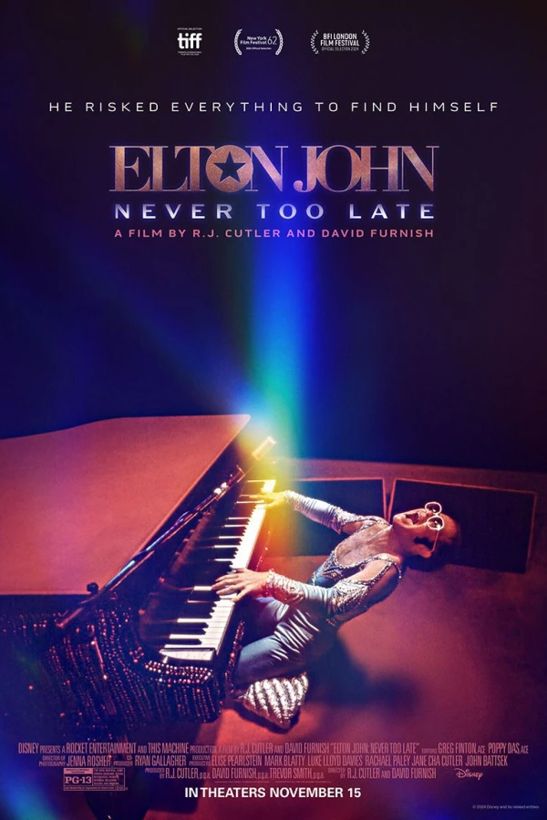 Elton John: Never Too Late Plakat