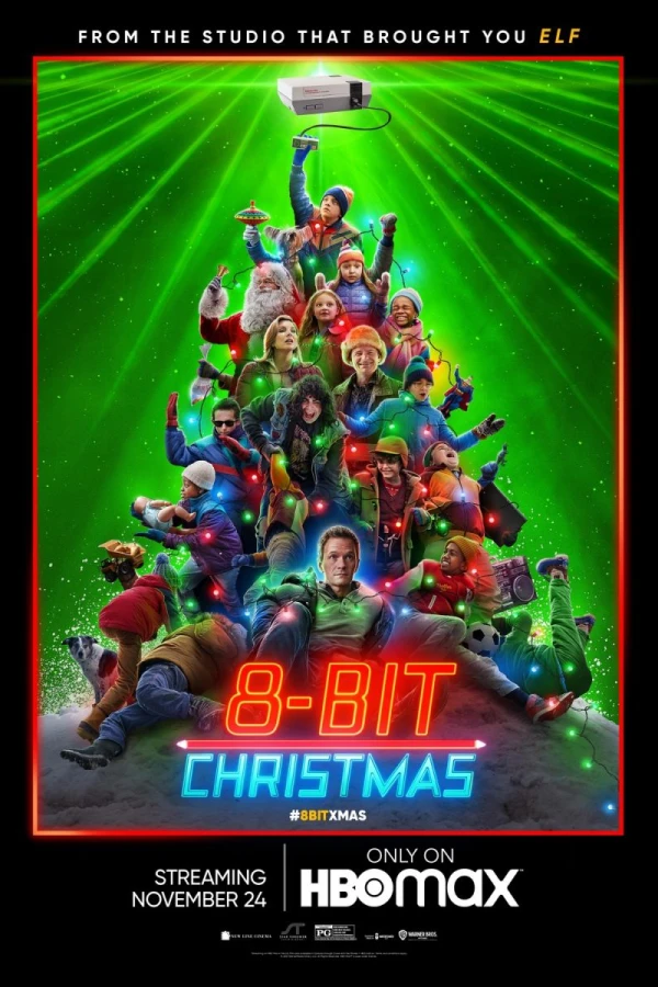 8-Bit Christmas Plakat