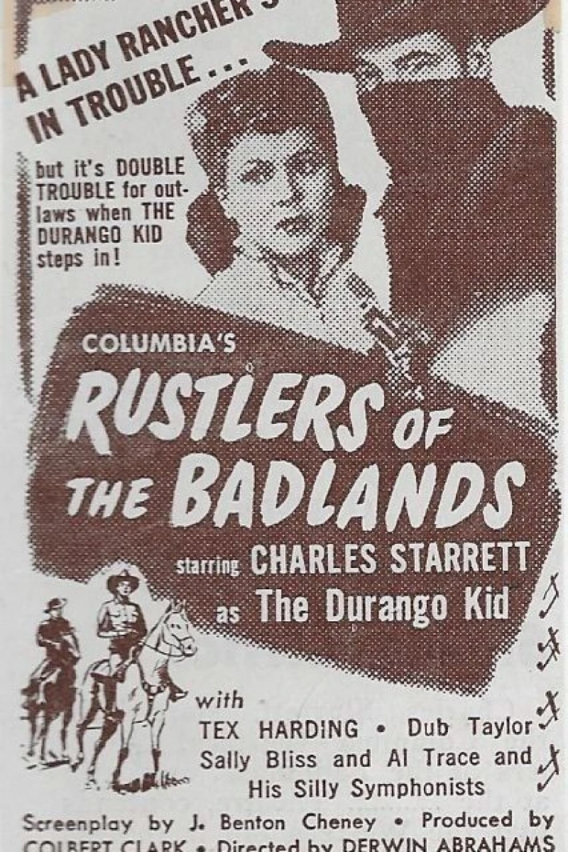 Rustlers of the Badlands Plakat