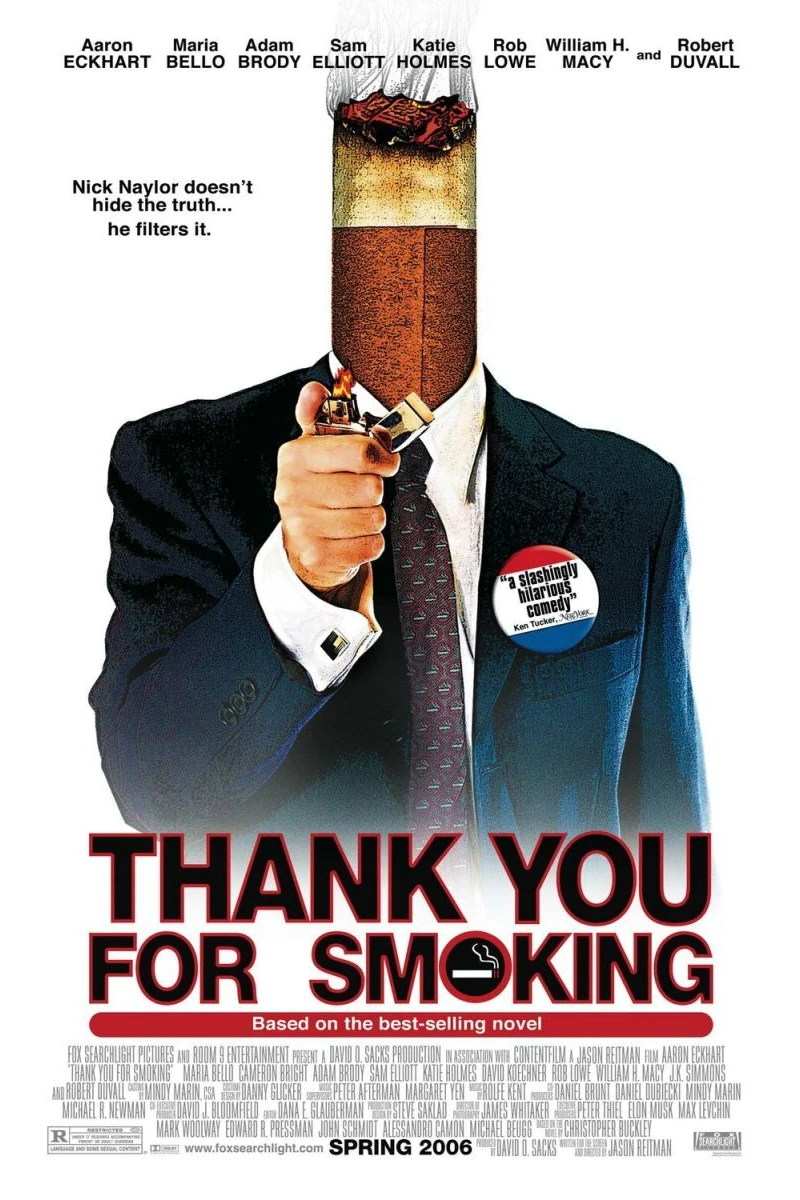 Thank You for Smoking Plakat