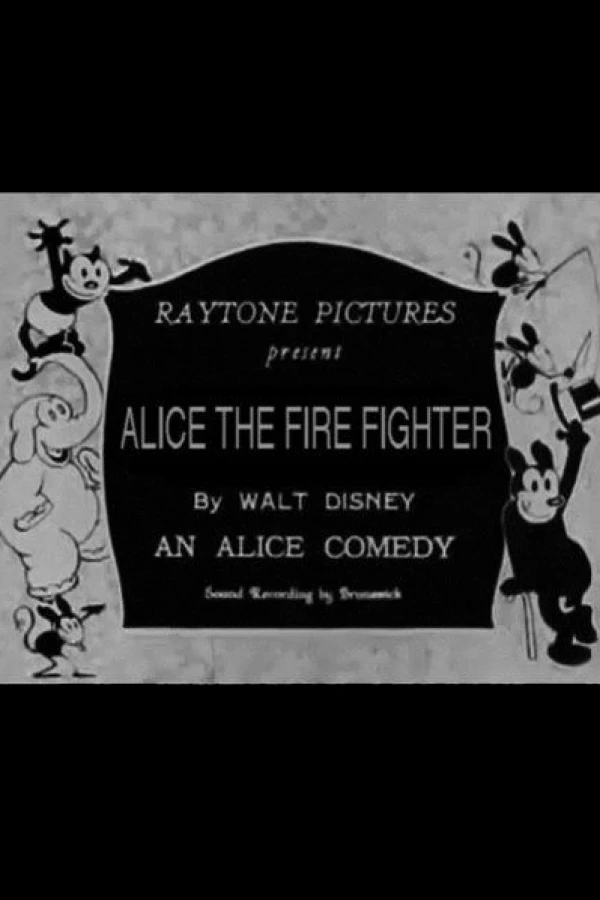 Alice the Fire Fighter Plakat