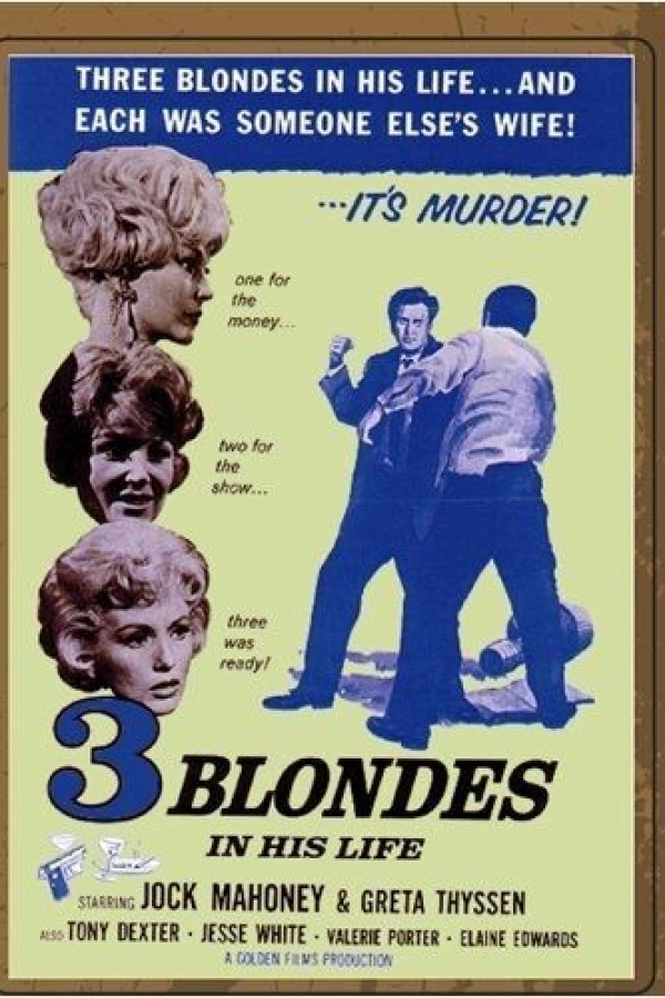 Three Blondes in His Life Plakat