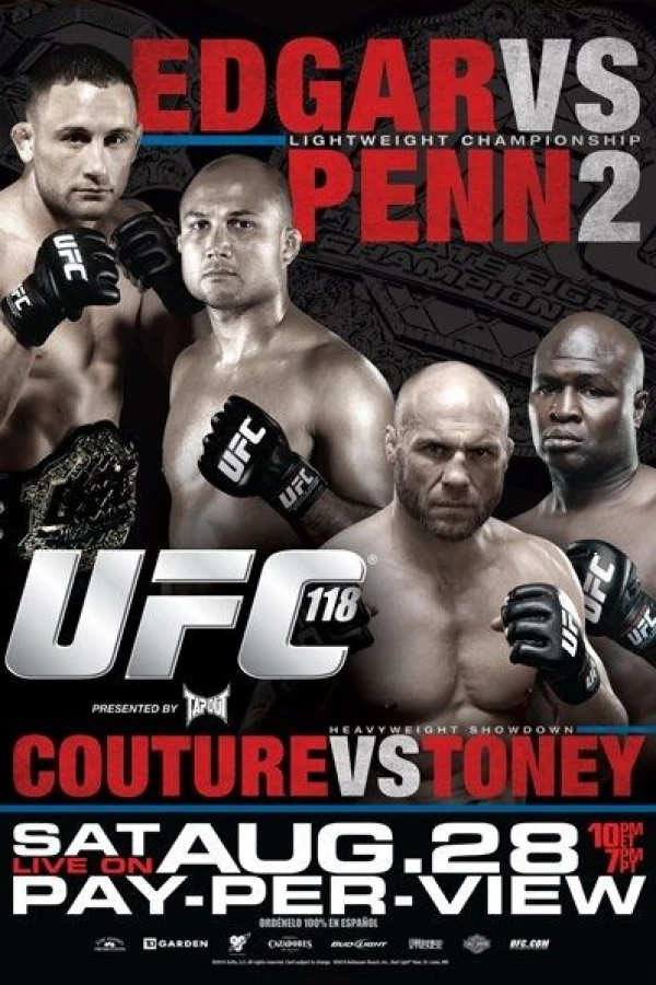 UFC 118: Edgar vs. Penn II Plakat