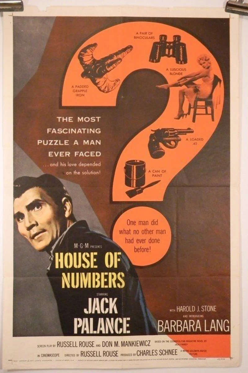 House of Numbers Plakat