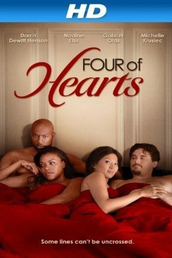 Four of Hearts Plakat