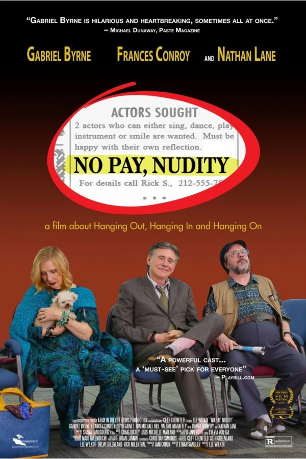 No Pay, Nudity Plakat