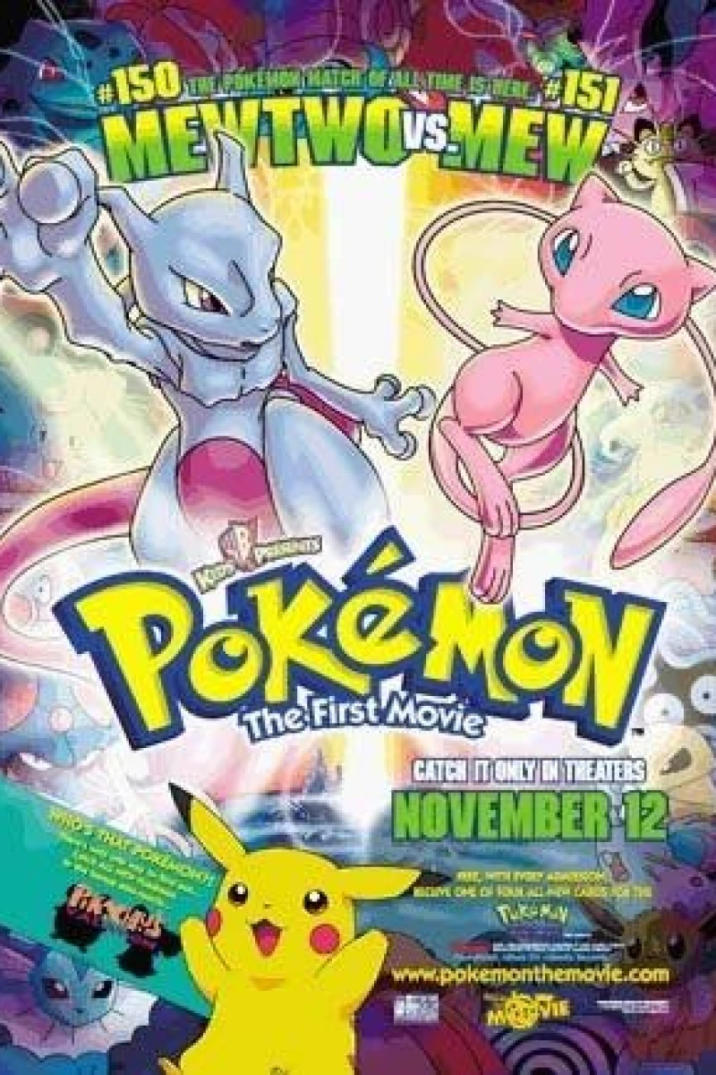 Pokémon: The First Movie - Mewtwo Strikes Back Plakat