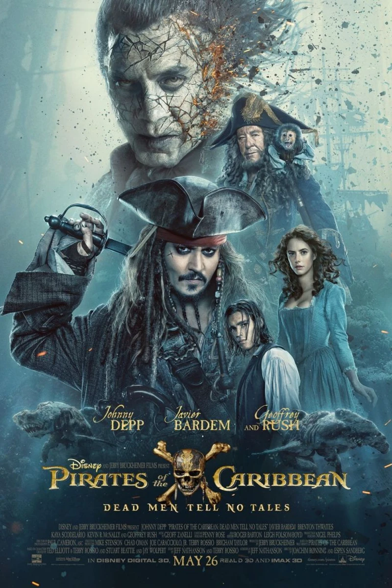 Pirates of the Caribbean: Dead Men Tell No Tales Plakat