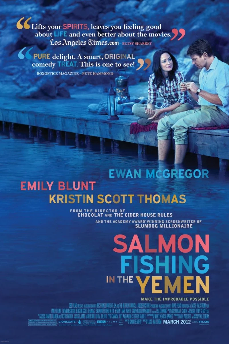 Salmon Fishing in the Yemen Plakat