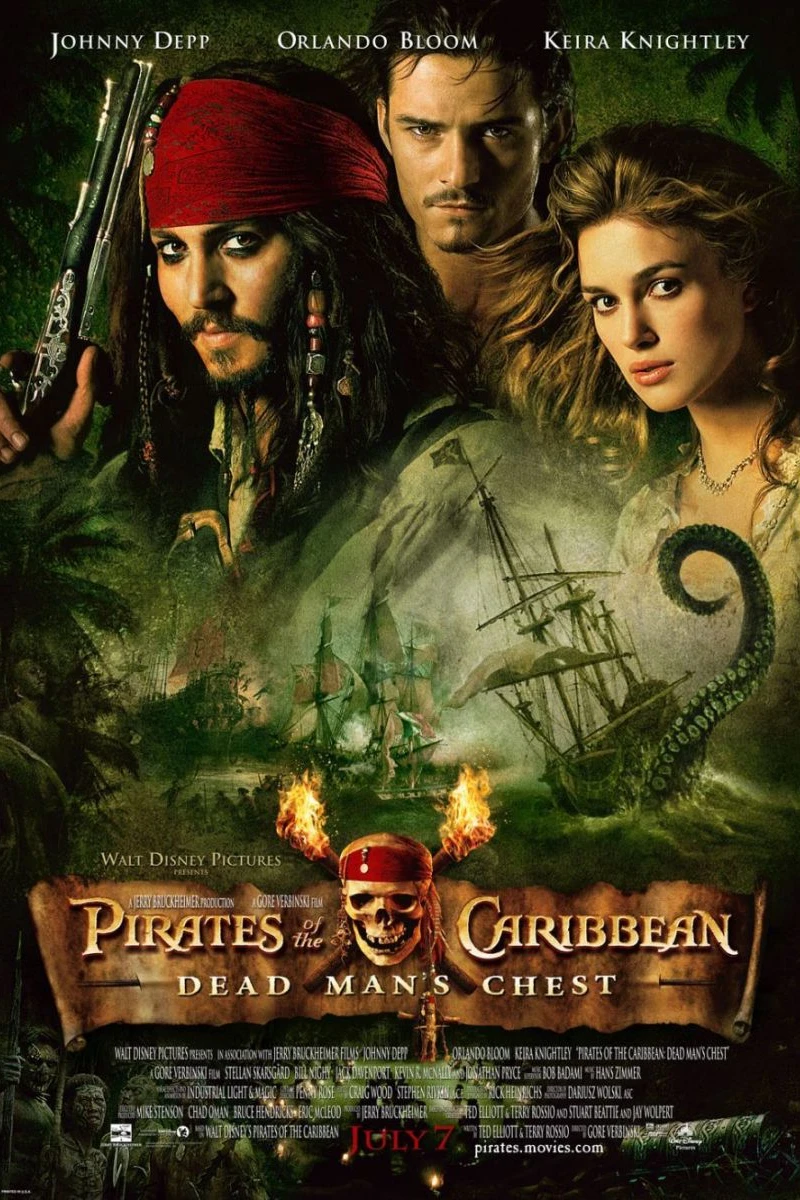 Pirates of the Caribbean: Dead Man's Chest Plakat