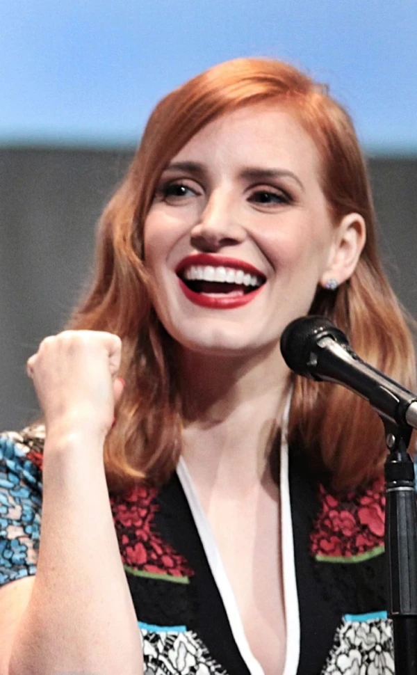 <strong>Jessica Chastain</strong>. Billede af Gage Skidmore.