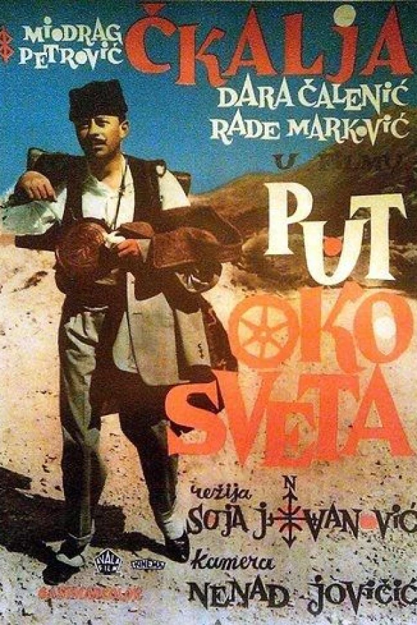 Put oko sveta Plakat