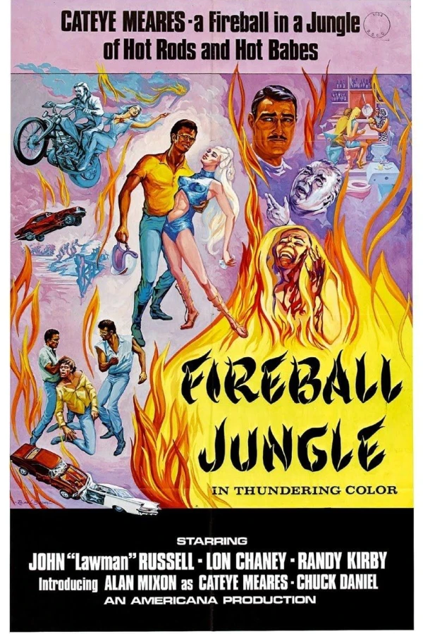 Fireball Jungle Plakat