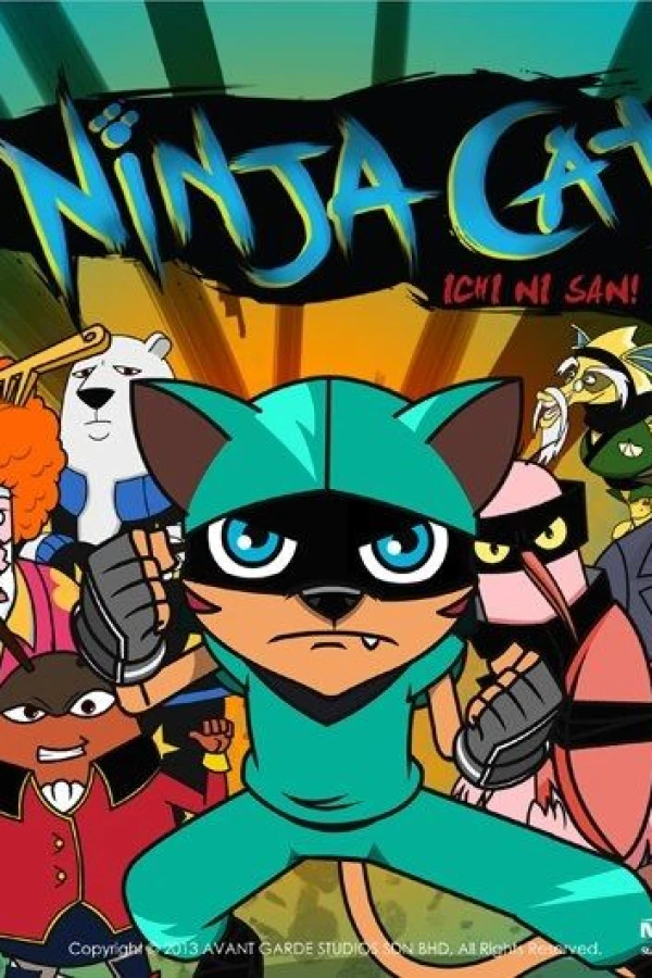 Ninja Cat, Ichi Ni San! Plakat