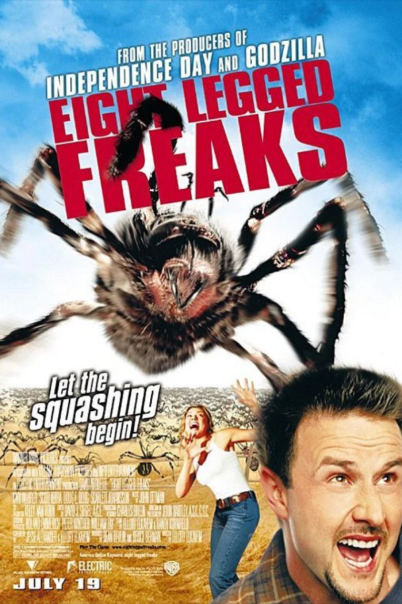 Eight legged freaks - Kæmpeedderkopperne angriber Plakat