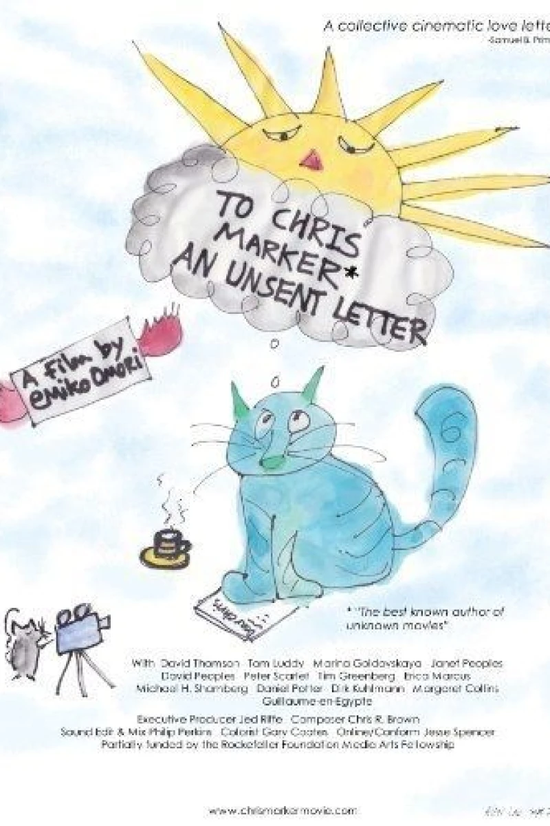 To Chris Marker, an Unsent Letter Plakat