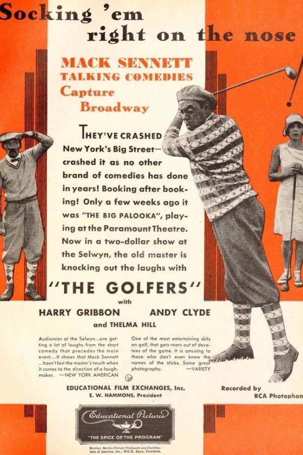 The Golfers Plakat