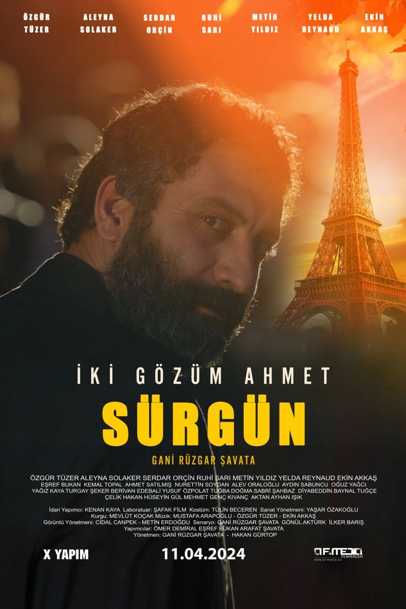 Iki Gözüm Ahmet: Sürgün Plakat