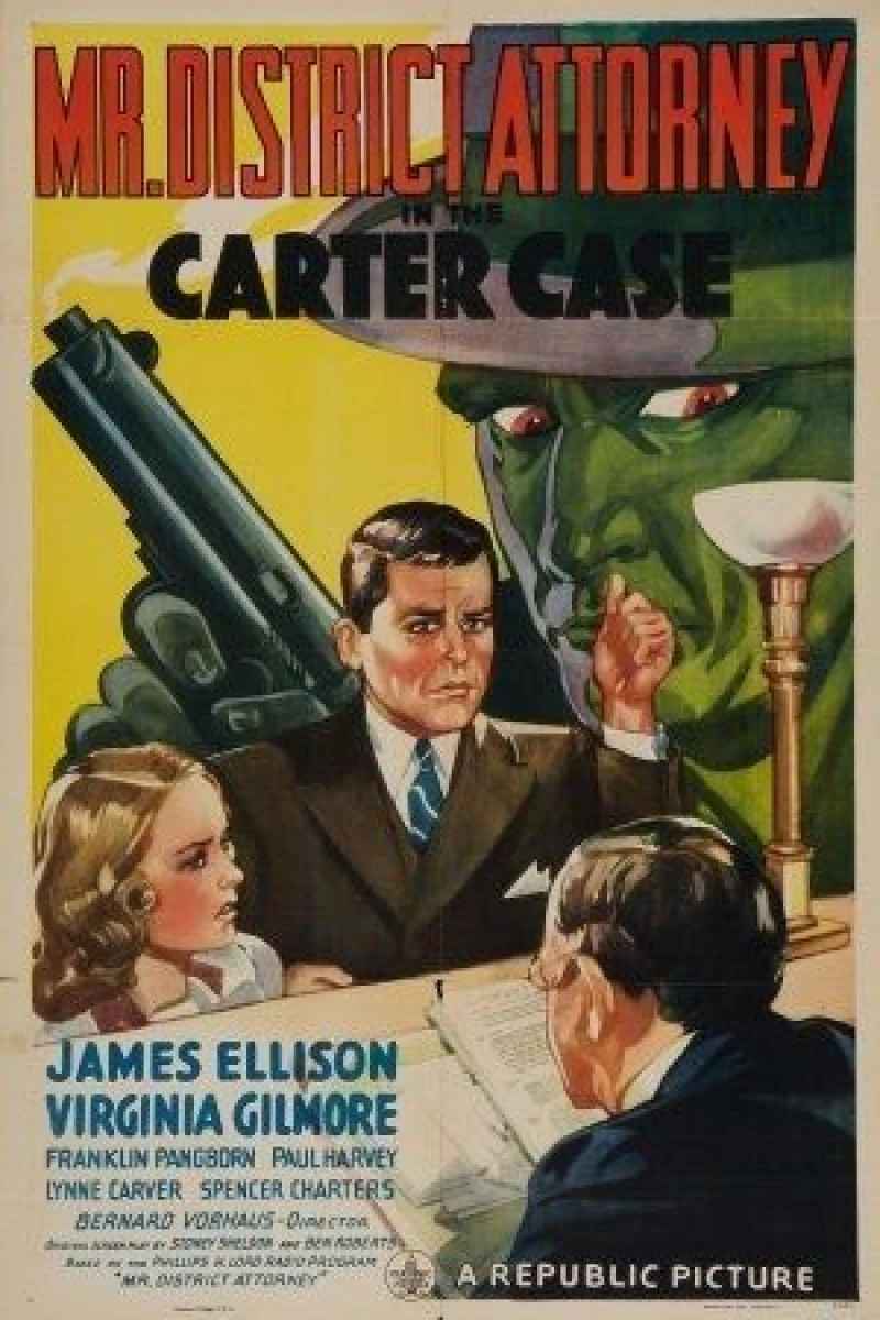 Mr. District Attorney in the Carter Case Plakat