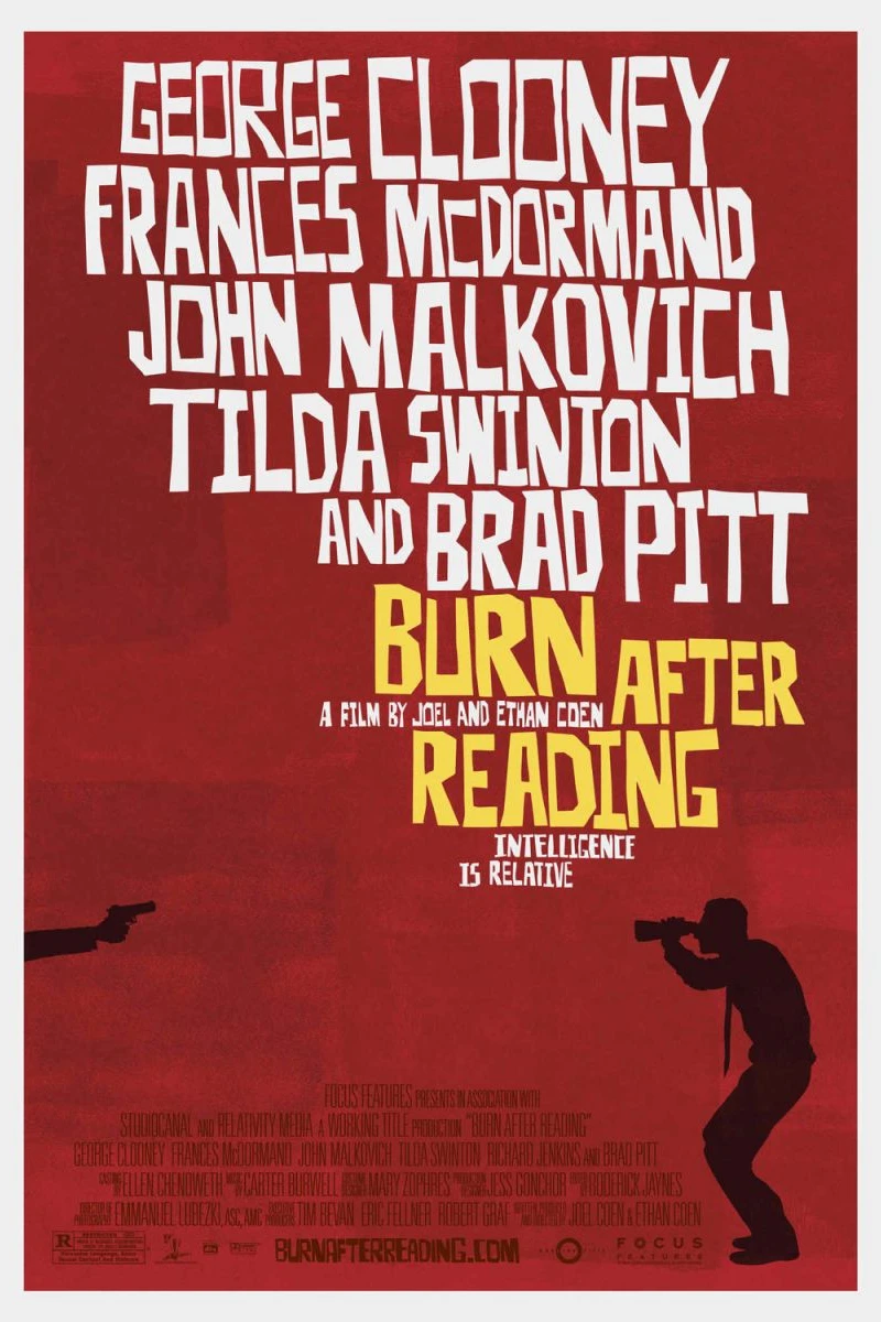 Burn After Reading Plakat