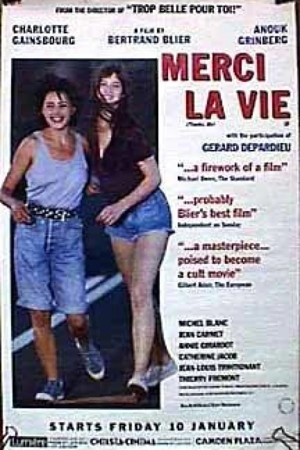 'Merci la vie' Plakat