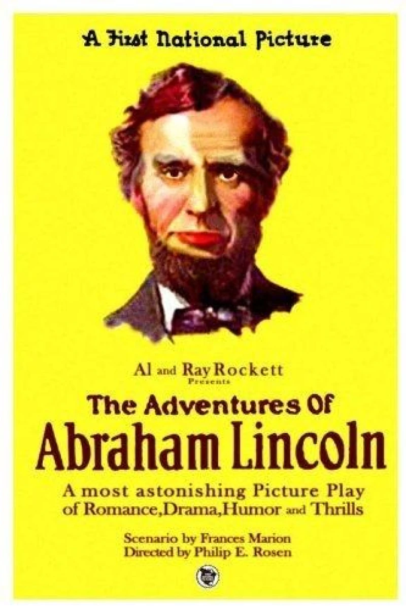 The Dramatic Life of Abraham Lincoln Plakat