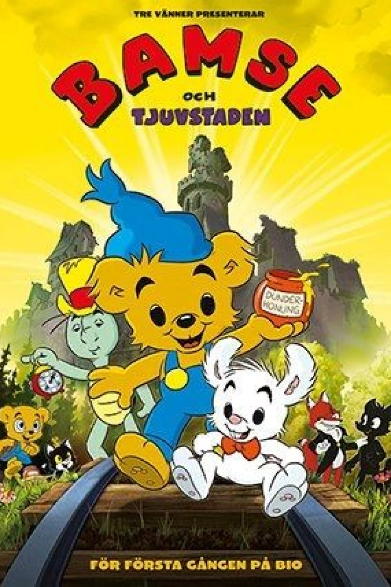 Bamse Og Roeverbyen Plakat