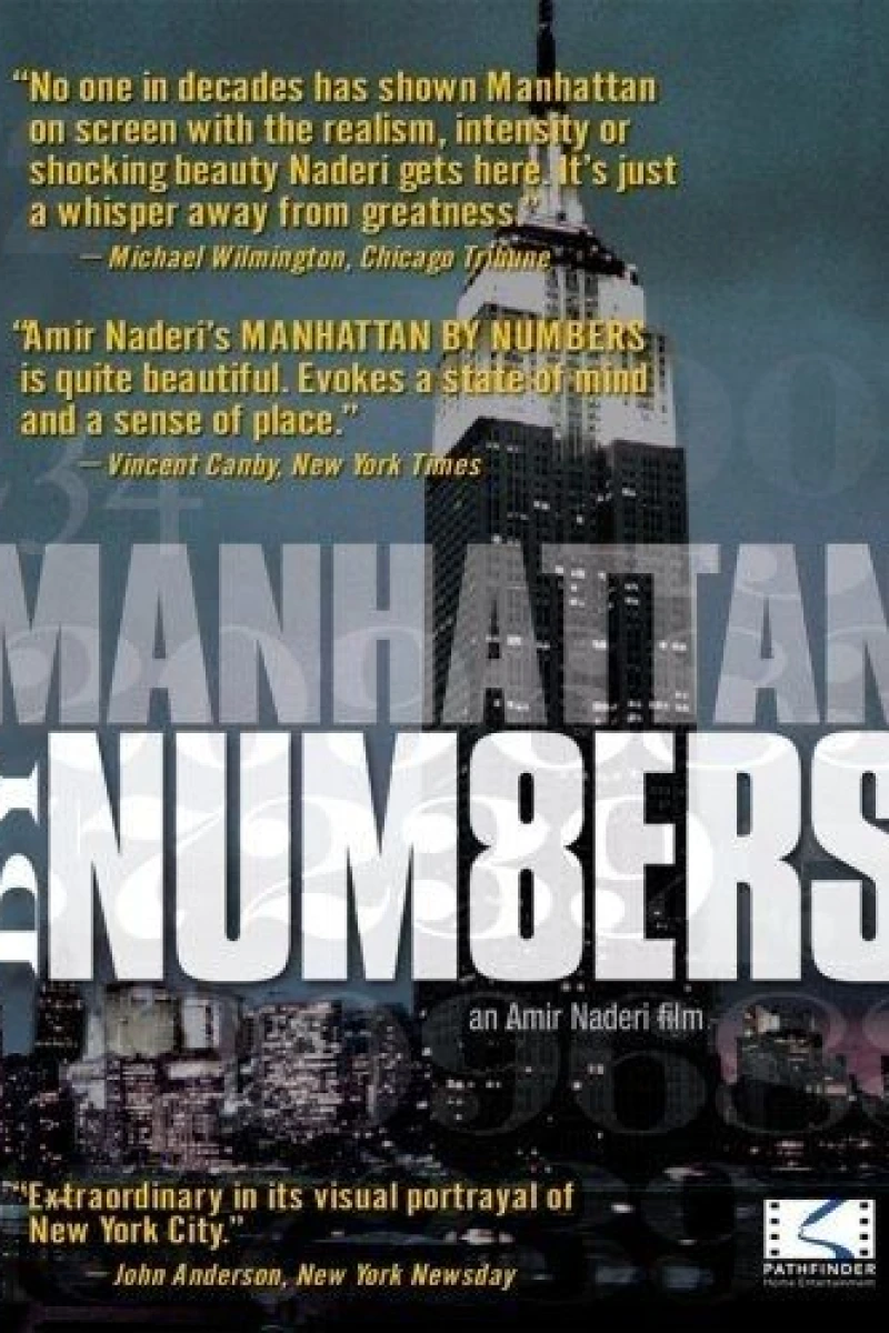 Manhattan by Numbers Plakat