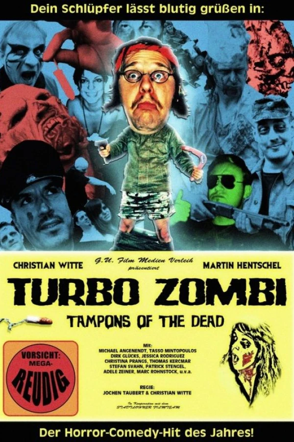 Turbo Zombi - Tampons of the Dead Plakat