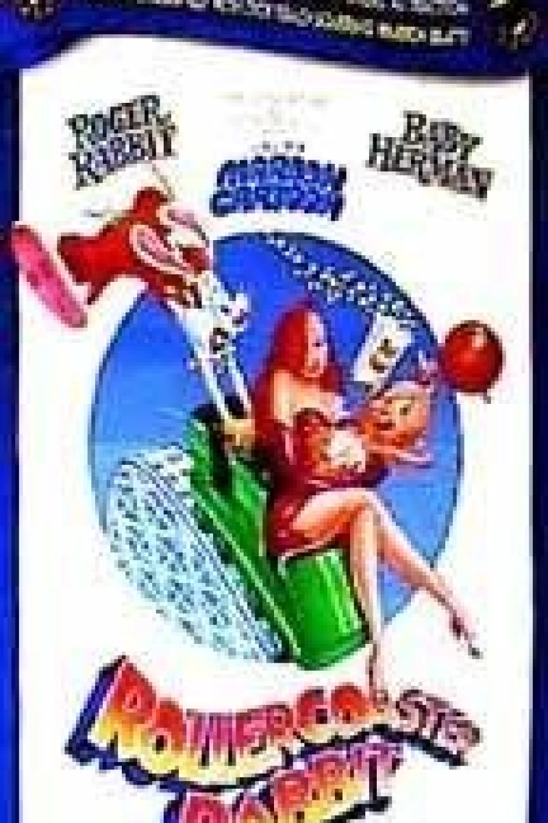 Roller Coaster Rabbit Plakat