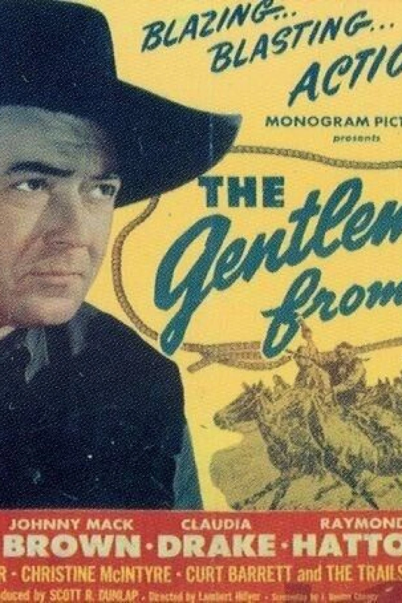 The Gentleman from Texas Plakat