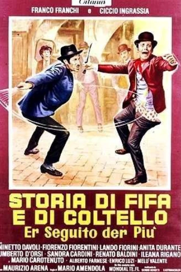 Storia di fifa e di coltello - Er seguito d'er più Plakat