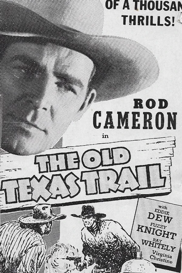 The Old Texas Trail Plakat