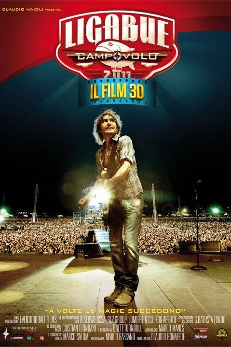 Ligabue Campovolo - il film 3D Plakat