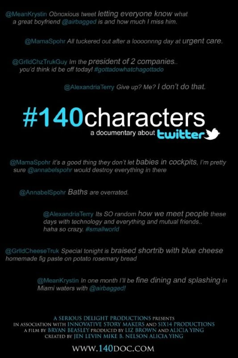 140Characters: A Documentary About Twitter Plakat