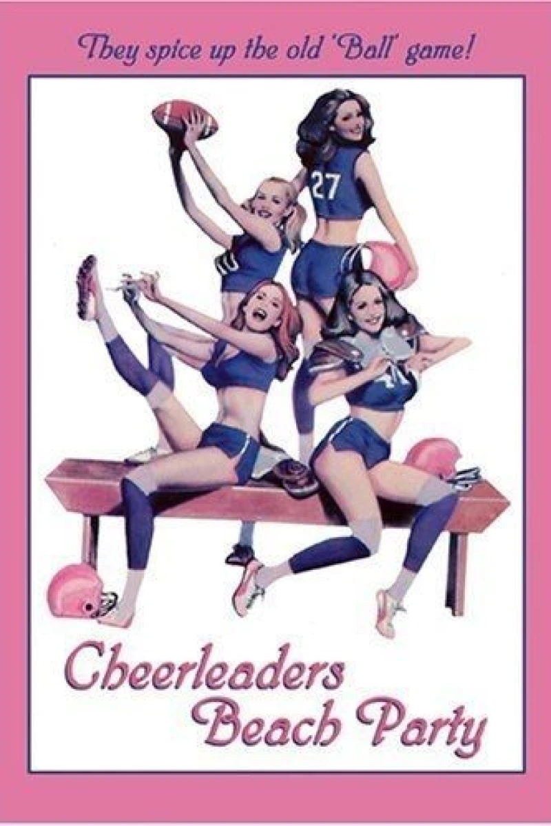 Cheerleaders Beach Party Plakat