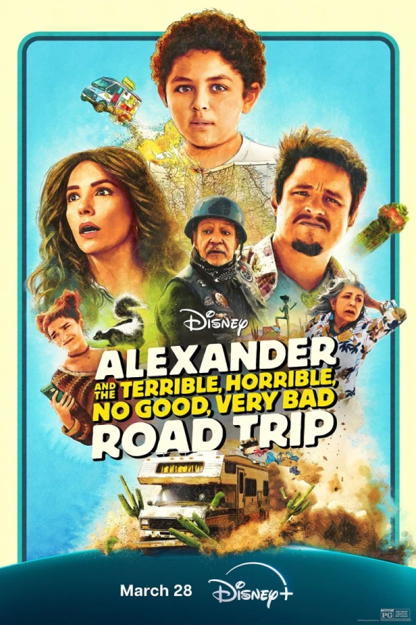 Alexander and the Terrible, Horrible, No Good, Very Bad Road Trip Plakat