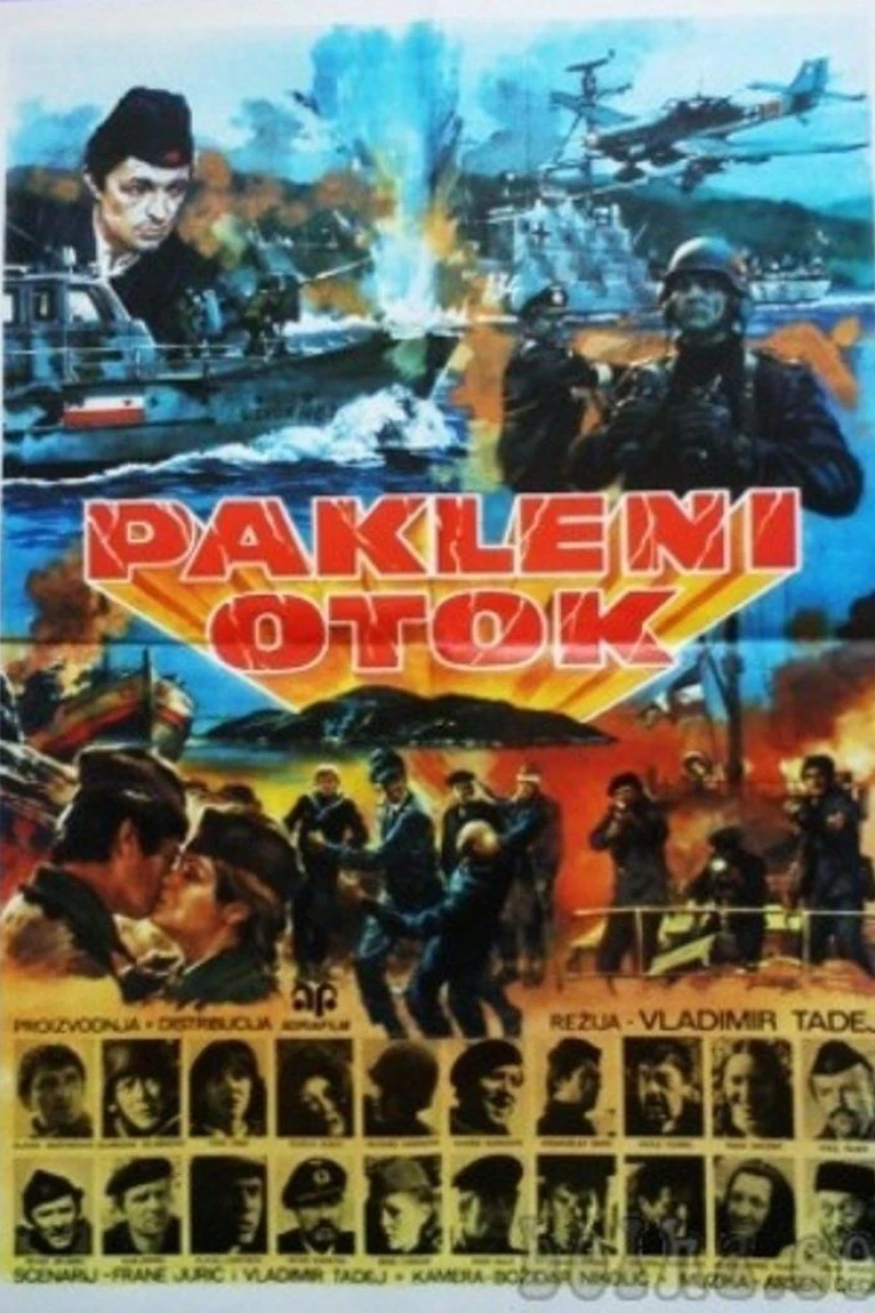 Pakleni otok Plakat