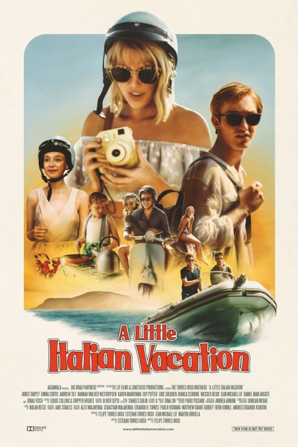 A Little Italian Vacation Plakat