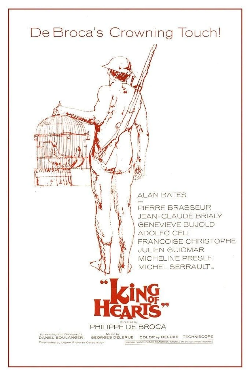 King of Hearts Plakat
