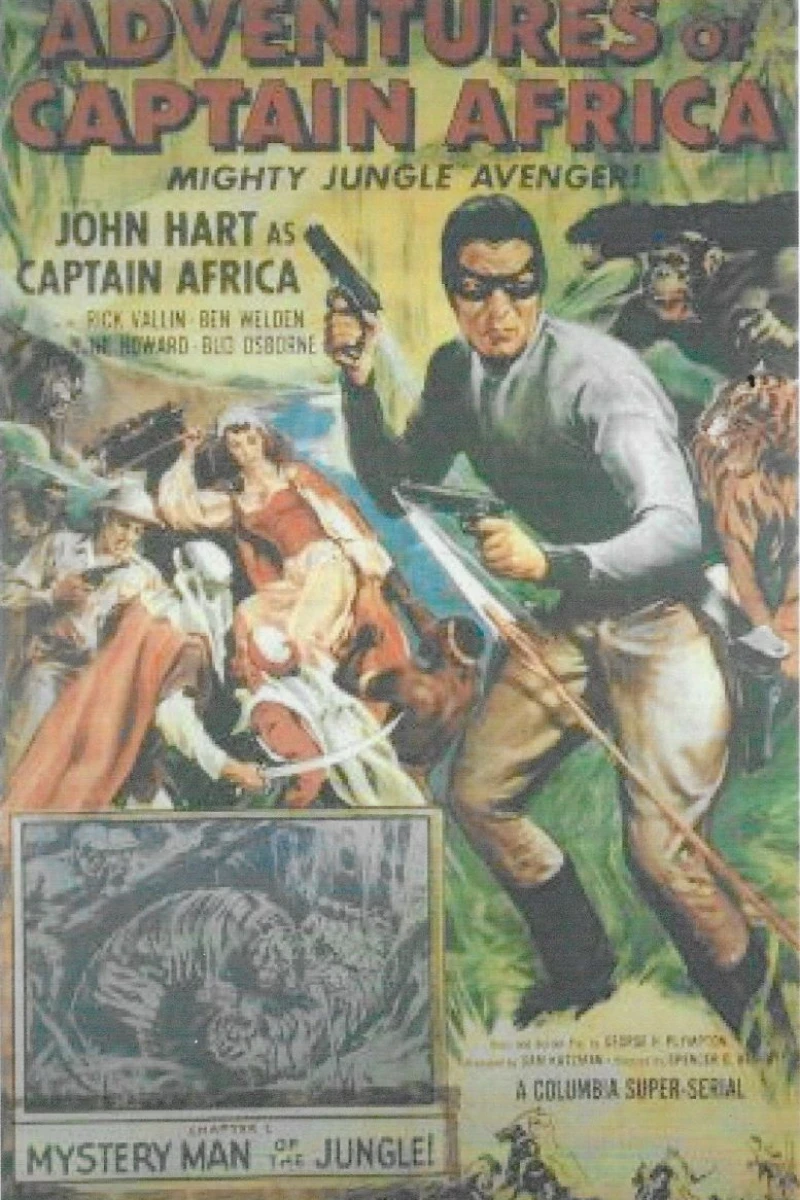 Adventures of Captain Africa, Mighty Jungle Avenger! Plakat