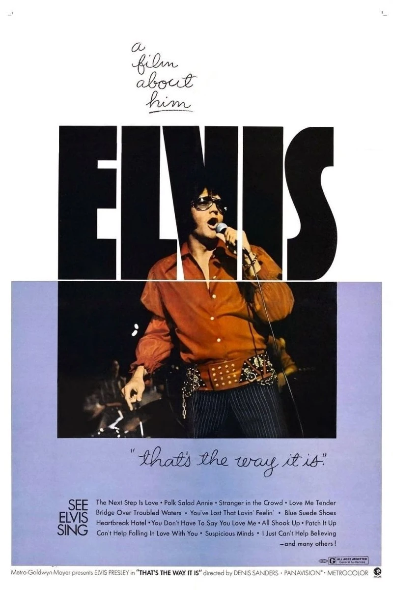 Elvis - That's the Way It Is Plakat