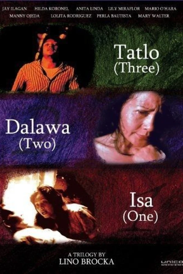 Tatlo, dalawa, isa Plakat