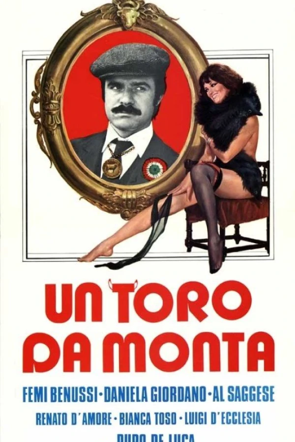 Un toro da monta Plakat