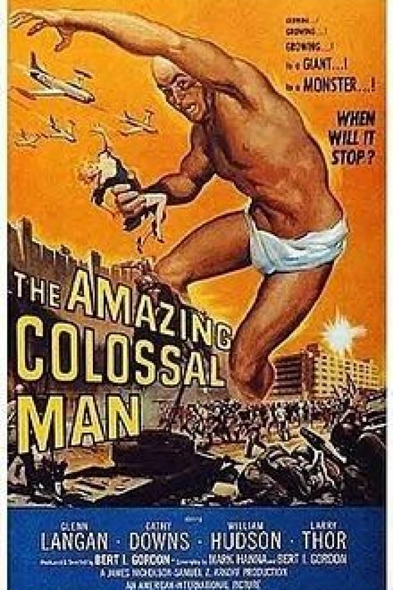 The Amazing Colossal Man Plakat