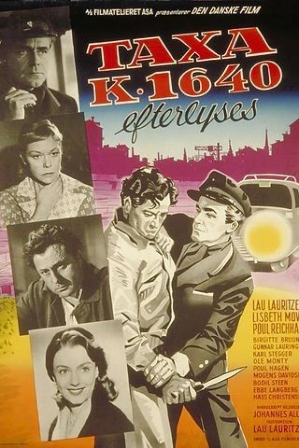 Taxa K 1640 efterlyses Plakat