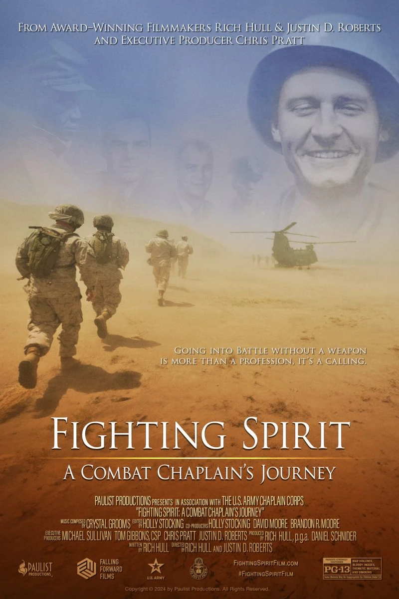 Fighting Spirit: A Combat Chaplain's Journey Plakat