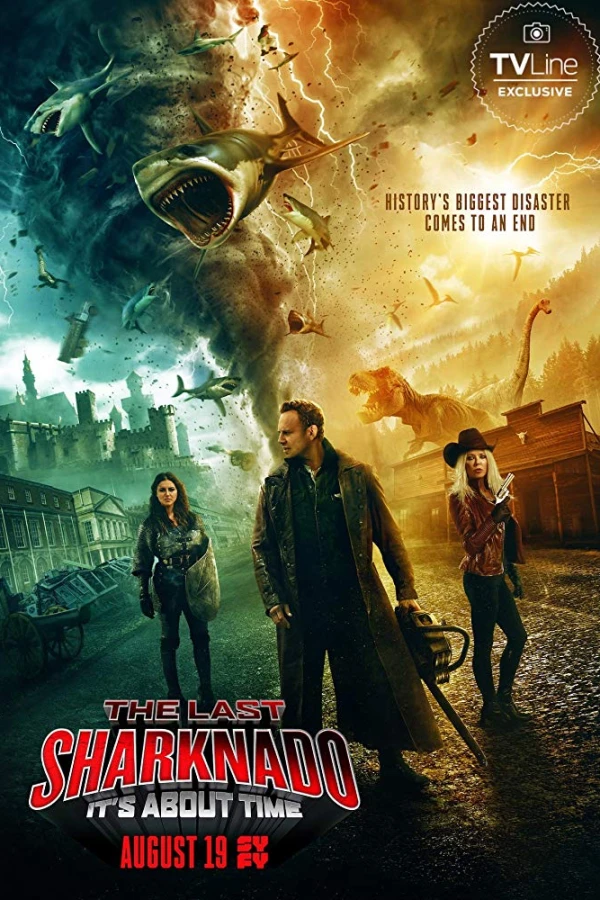 The Last Sharknado: It's About Time Plakat
