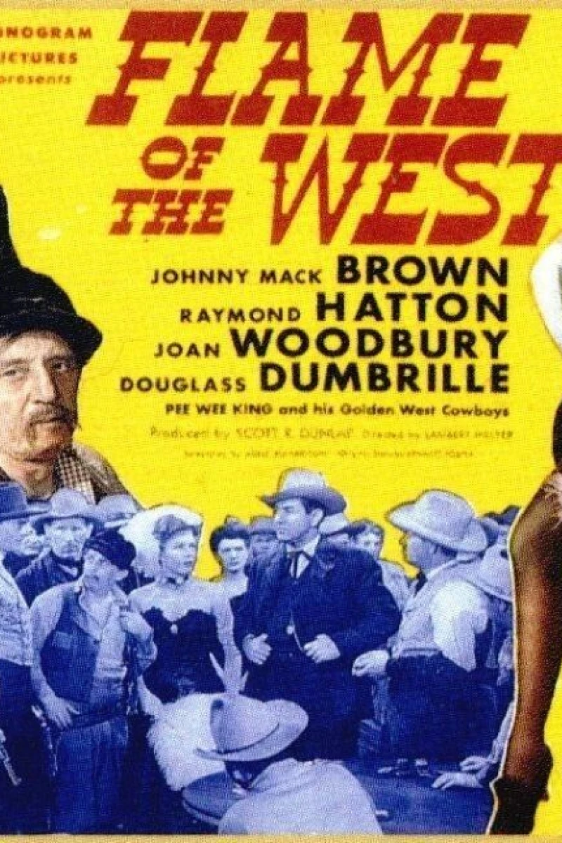 Flame of the West Plakat